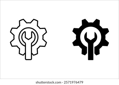 Maintenance icon. sign for mobile concept and web design. vector illustration on white background