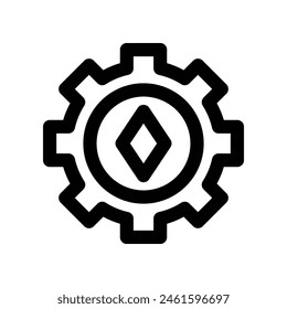 ícono de línea de Vector para tu Sitio web, móvil, presentación y diseño de logo.