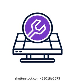 maintenance icon for your website, mobile, presentation, and logo design.