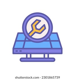 maintenance icon for your website, mobile, presentation, and logo design.