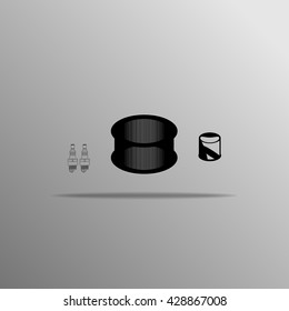 Maintenance Kit air filter, spark plugs, oil filter