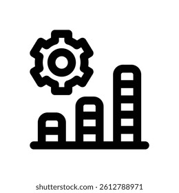 maintenance line icon. Clean and minimalist vector icon for websites, mobile apps, presentations, and logos. Fully scalable and customizable for any project.