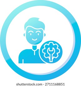 Línea de mantenimiento Vector Icon Design