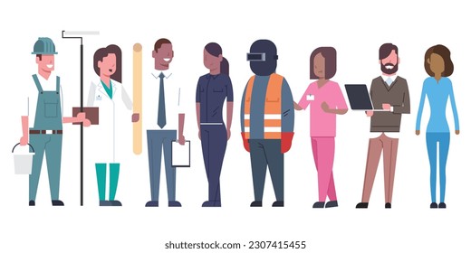 maintenance service worker people vector illustration