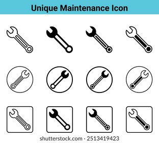 Maintenance and setup line icons collection. Operation, gear, processing, tools icons. UI icon set. Thin outline icons pack. Vector illustration.