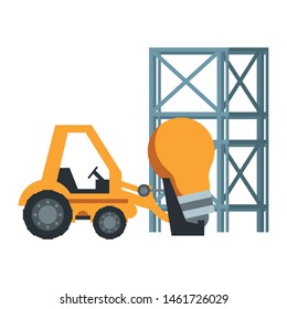 maintenance support technology web idea constructiion cartoon vector illustration graphic design