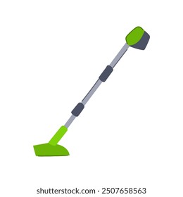 maintenance tree trimmer cartoon. foliage branches, safety equipment, landscaping gardening maintenance tree trimmer sign. isolated symbol vector illustration