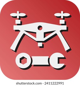 Maintenance Vector Glyph Gradient Background Icon For Personal And Commercial Use.
