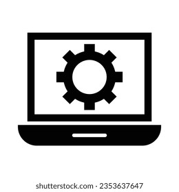 Maintenance Vector Glyph Icon For Personal And Commercial Use.
