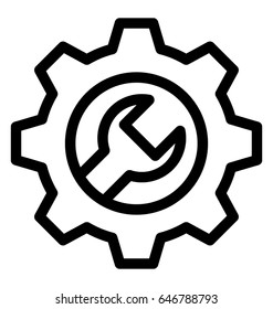 Maintenance Vector Icon
