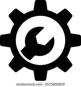 Illustration zum Entwurf eines Wartungsvektorsymbols