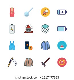 maintenance vector icon set