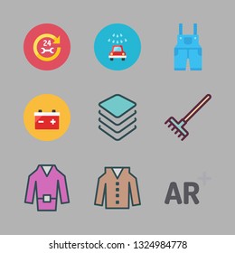 maintenance vector icon set