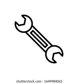 Icono de contorno del vector de mantenimiento. Archivo EPS 10