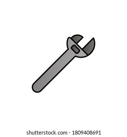 Maintenance, wrench color gradient vector icon