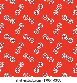 mainz flag, seamless pattern. vector background
