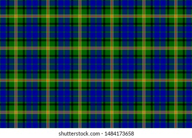 Maitland Tartan. Seamless rectangle pattern for fabric, kilts, skirts, plaids