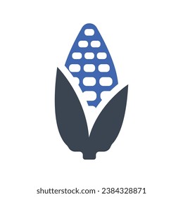 Maize corn Icon, Vector Graphics