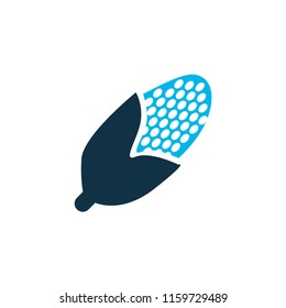 Maize icon colored symbol. Premium quality isolated corn element in trendy style.