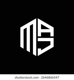 MAJ logo MAJ icon MAJ monogram MAJ letter minimalist Circle flat Unique modern abstract logo design.