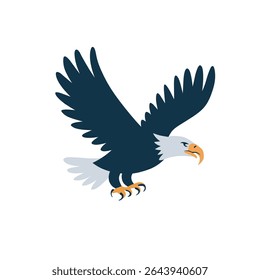 Majestic Bald Eagle in Flight