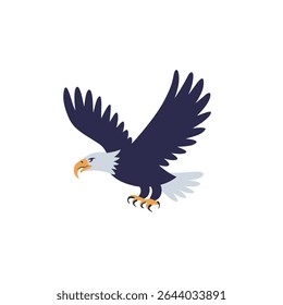 Majestic Bald Eagle in Flight