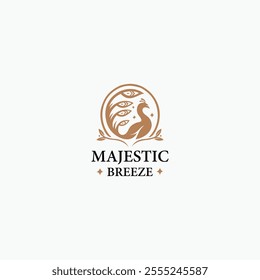 Majestic breeze Venues design victor logo