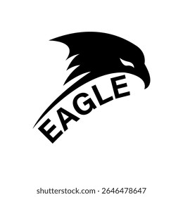 Majestic Eagle Head Logo Design Powerful Bird Symbol