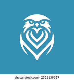 Majestic Eagle Head Logo Vector