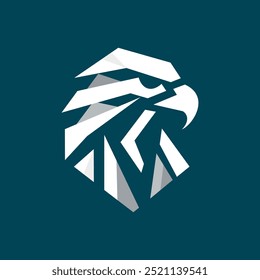 Majestic Eagle Head Logo Vector