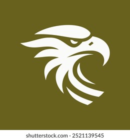 Majestic Eagle Head Logo Vector