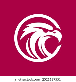 Majestic Eagle Head Logo Vector