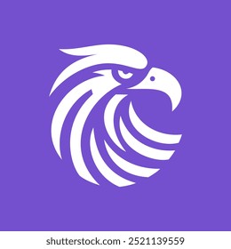 Majestic Eagle Head Logo Vector