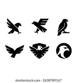 Majestic Eagle Logo Designs A Collection of Powerful Bird Symbols