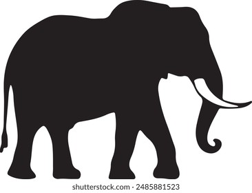 A majestic elephant, with wrinkled skin and wise eyes, symbolizes strength and gentle wisdom, perfect for wildlife enthusiasts and advocates of conservation efforts. 