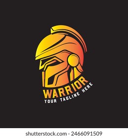  A Majestic Gaming Logo Depicting the Iconic Spartan Helmet, Symbolizing Strength, Strategy, and Unyielding Valor