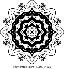 majestic geometric mandala