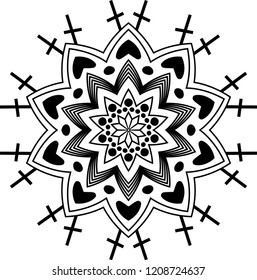 majestic geometric mandala