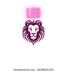 Majestoso Leo Zodiac Sign Ilustração