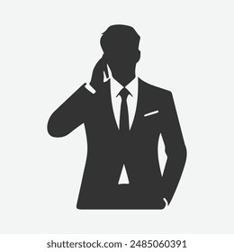 Majestic Man Silhouette, A Timeless Symbol of Strength and Serenity