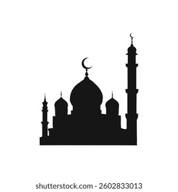 Majestic Mosque Silhouette: A Symbol of Serenity