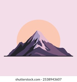 Majestic Mountain Sunrise - Perfect for Wallpaper and Background
