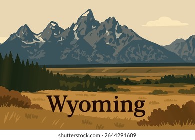 The majestic peaks of Grand Teton National Park in Wyoming, offering breathtaking wild landscapes and outdoor adventure, perfect for nature lovers and hikers.
