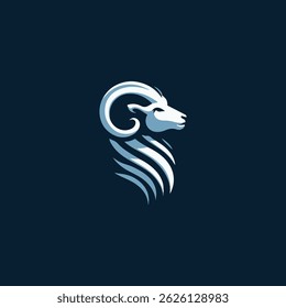 Majestic ram logo for sale.