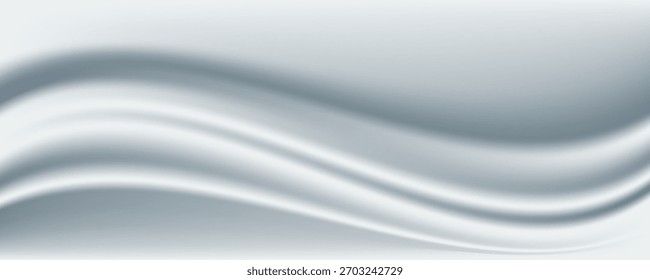 Majestosas montanhas cobertas de neve sob um céu azul claro, luz do sol brilhante e sombras criam uma atmosfera de inverno pacífica. Ilustração vetorial