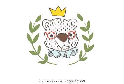 
majesty - cute king teddy bear