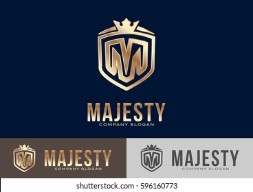 Majesty Logo Template Design Vector
