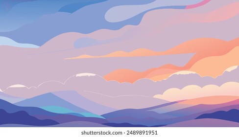 Majesty of the Sky in Illustration