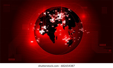 major cyber attack hitting computers