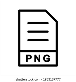 Major file format vector icon illustration. linear style sign for mobile concept and web design. Symbol, logo on white background.